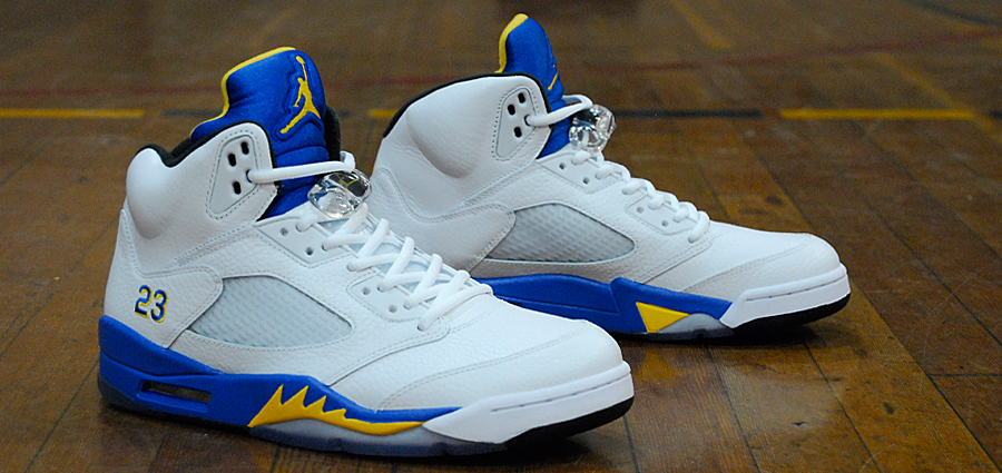 jordan laney 5 white