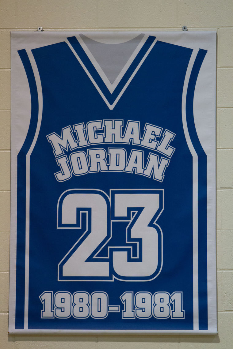 michael jordan laney jersey