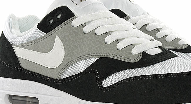 nike air max 1 black and grey