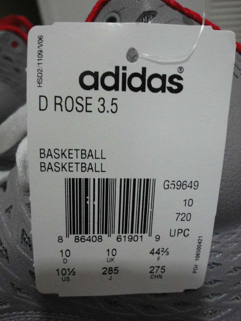 adidas Rose 3.5 Chicago Home Aluminum White Black G59649 (11)