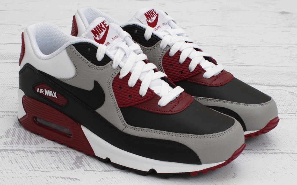 nike air max grey and red