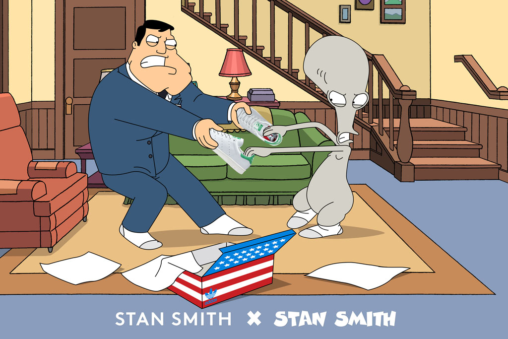 stan smith american dad shoes