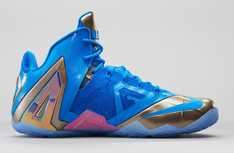 Nike LeBron XI 11 Elite Maison LeBron Blue Hero 682892-404 (3)