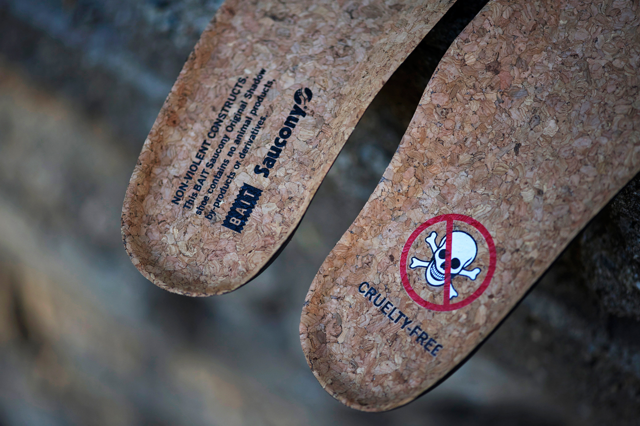 BAIT x Saucony Shadow Original cork sockliner