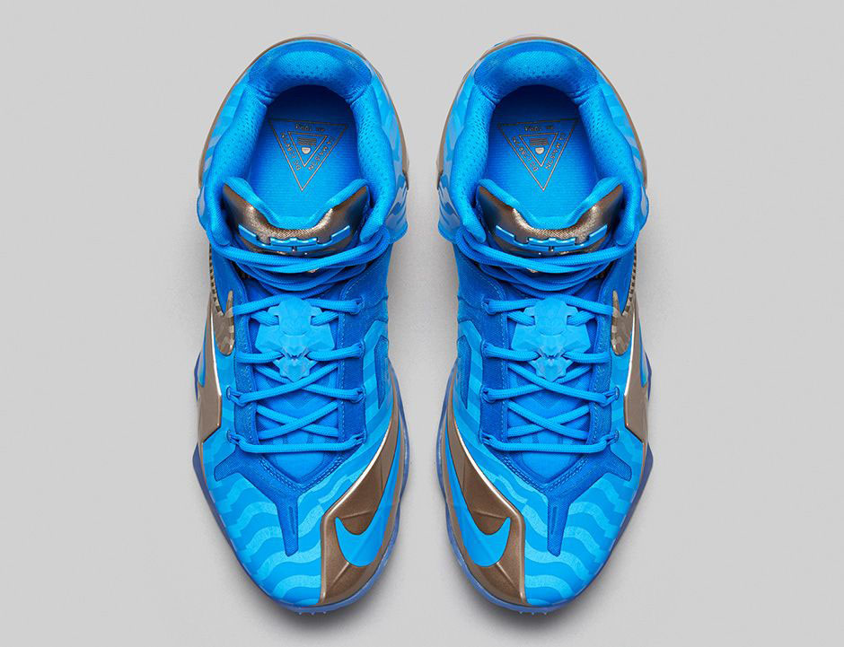 Nike LeBron XI 11 Elite Maison LeBron Blue Hero 682892-404 (4)