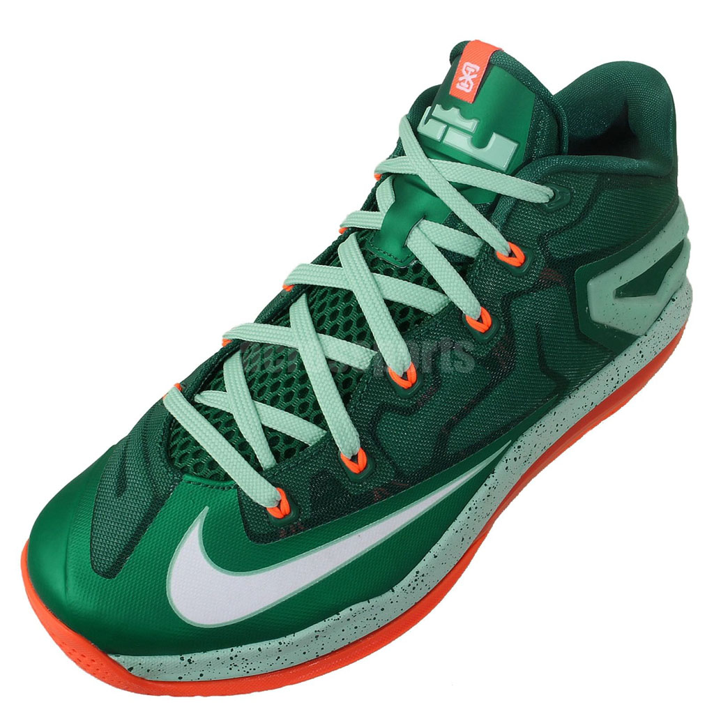 Nike LeBron XI 11 Low Biscayne Mystic Green 642849-313 (5)