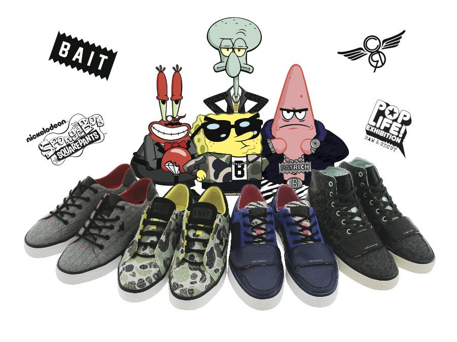 BAIT x Creative Recreation - SpongeBob Collection