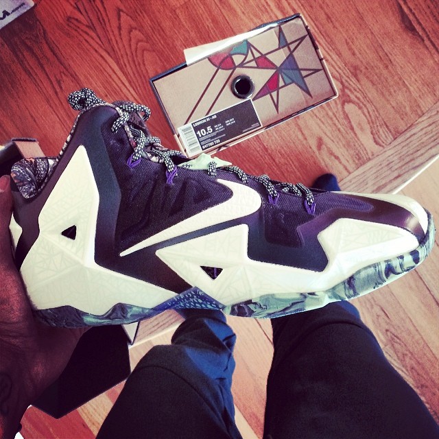 Terrence Jenkins Picks Up Nike LeBron 11 All-Star Gator King