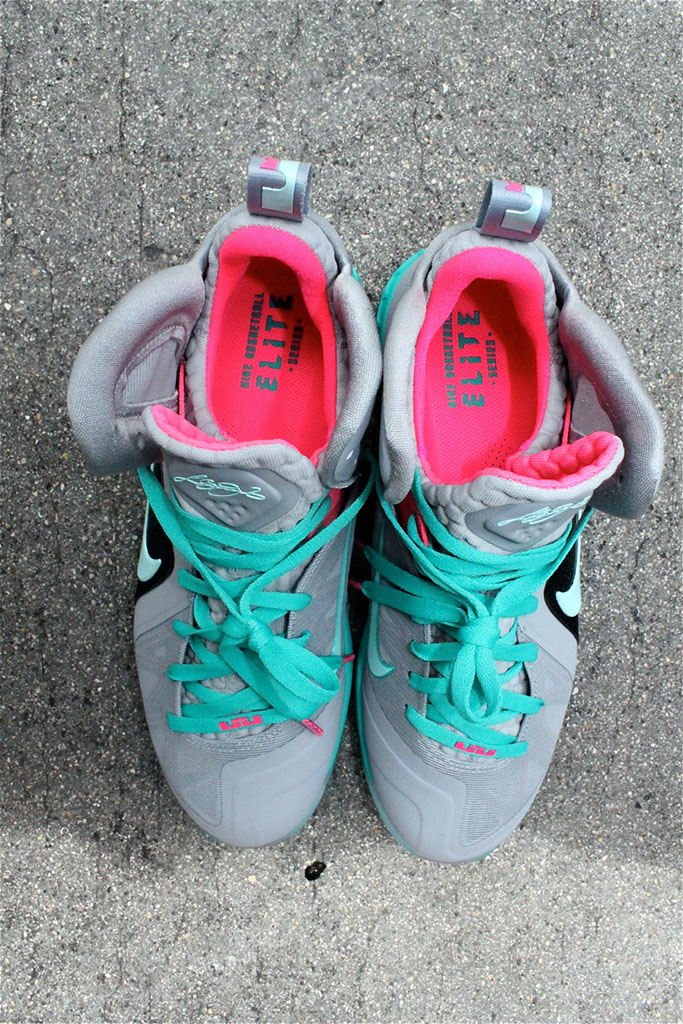 Nike LeBron 9 P.S. Elite Miami Vice South Beach 516958-001 (5)