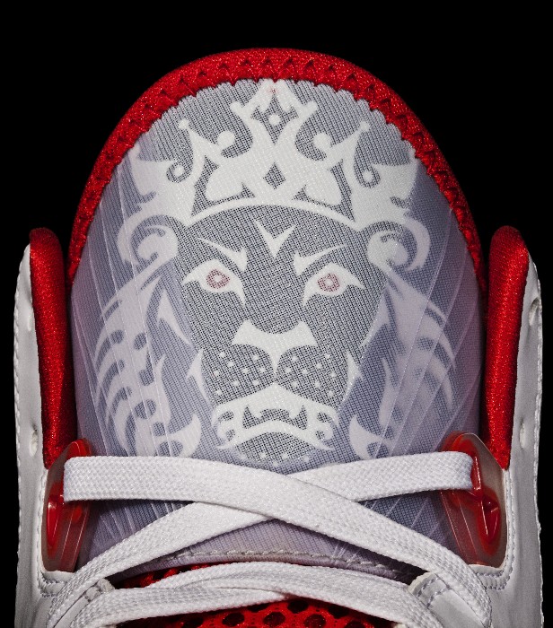 lebron shoes with the lion on it