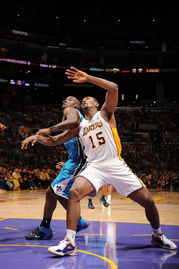 Ron Artest wearing the BALL'N Lay Up