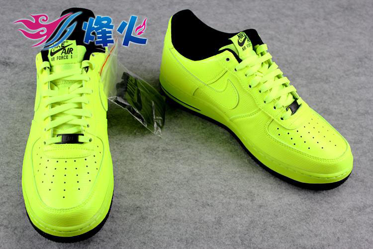 Nike Air Force 1 Volt/Black 488298-703 (8)