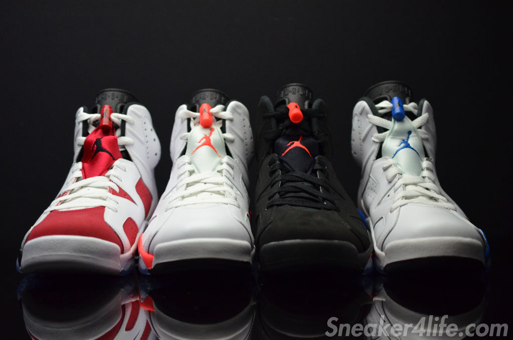 og jordan 6 colorways