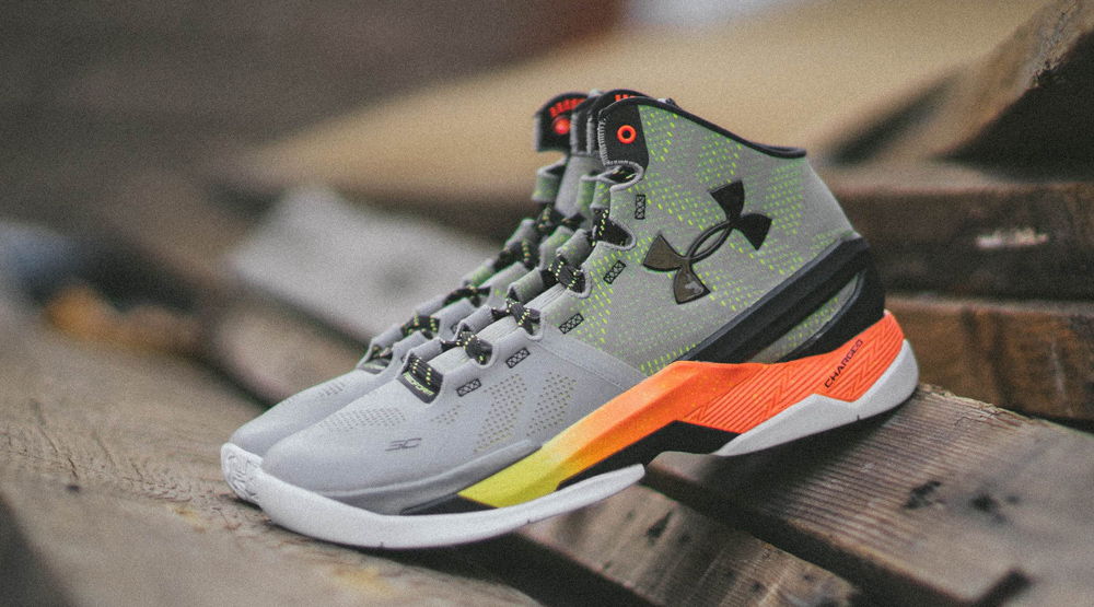 Pair of Under Armour Curry Twos 