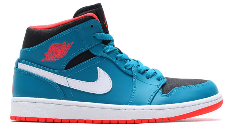 jordan 1 mid tropical teal