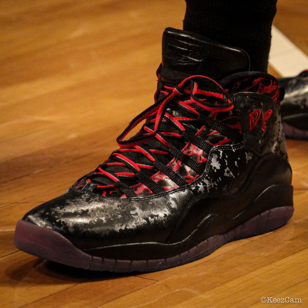 Terrence Ross wearing Air Jordan 10 Doernbecher