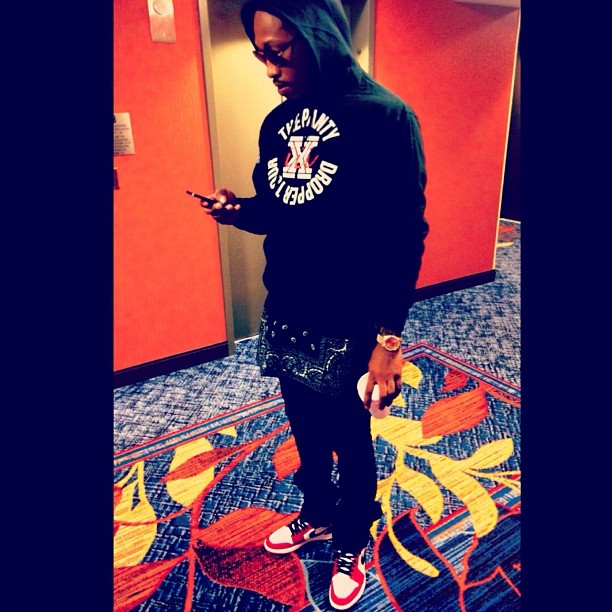 rappers wearing air jordan 1