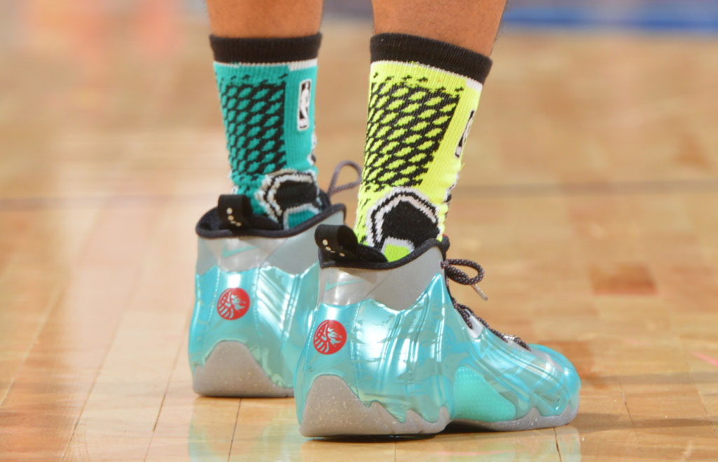 Trey Burke wearing Nike Air Flightposite Exposed Year of the Horse