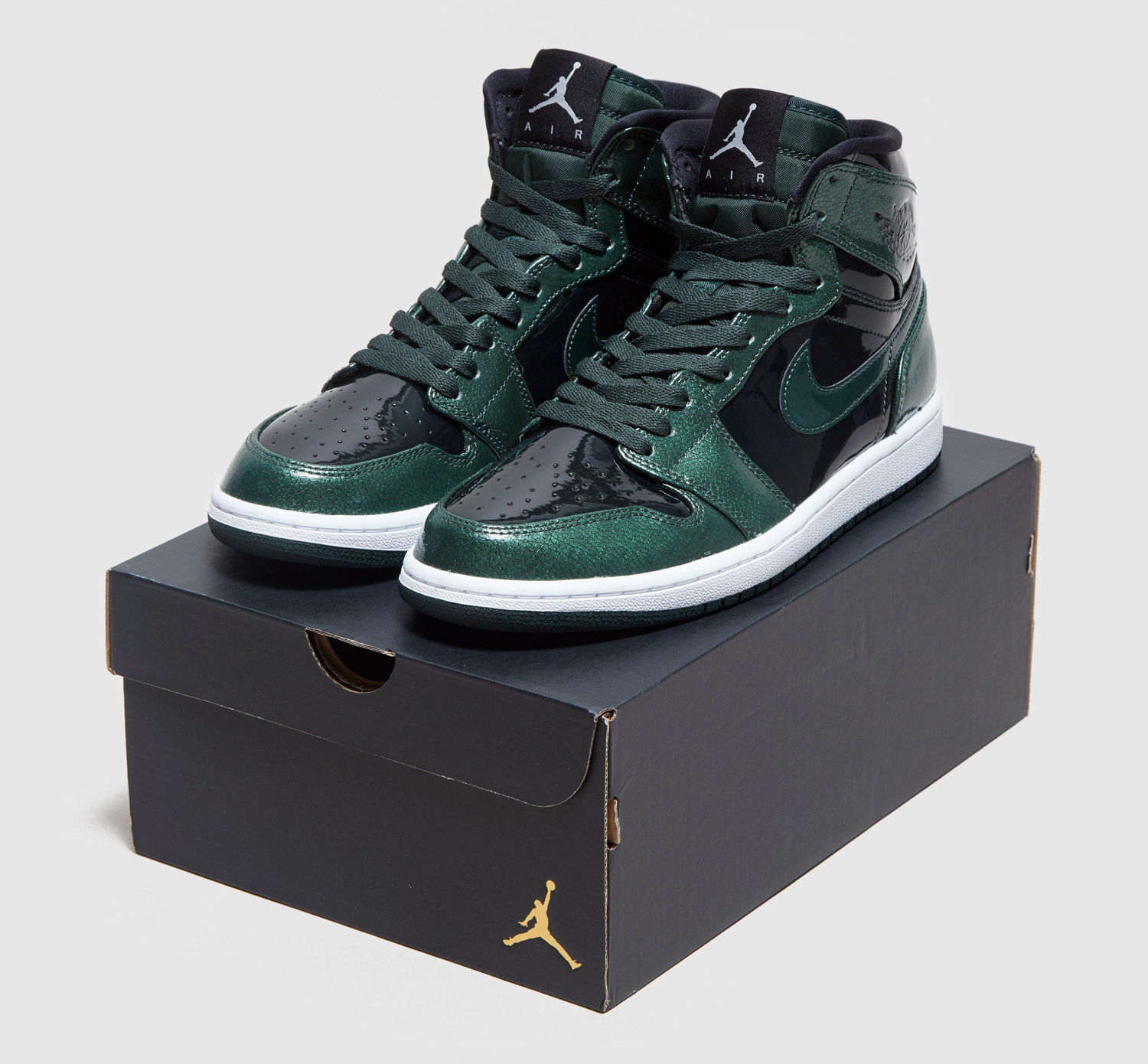 jordan 1 shiny green