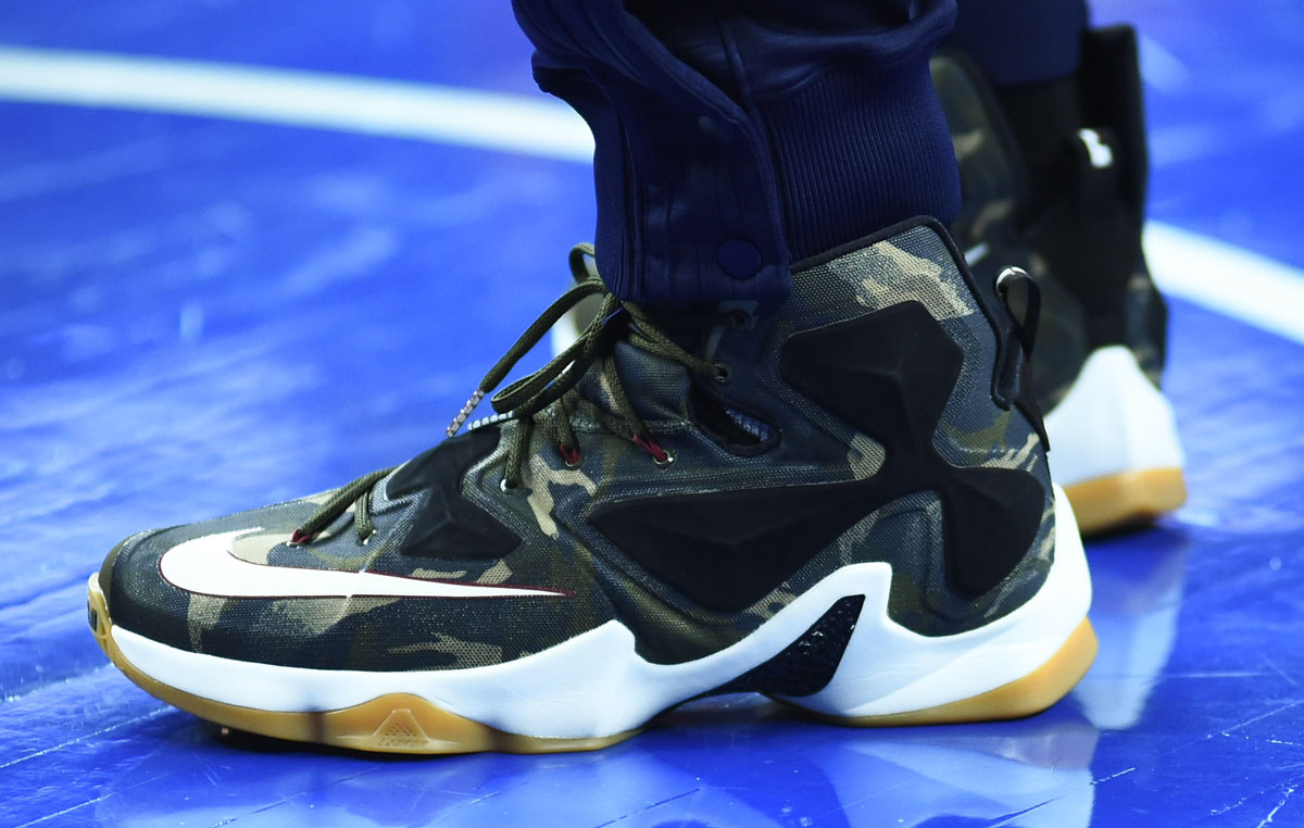 #SoleWatch: LeBron James Hits Another Milestone In Camouflage Sneakers ...