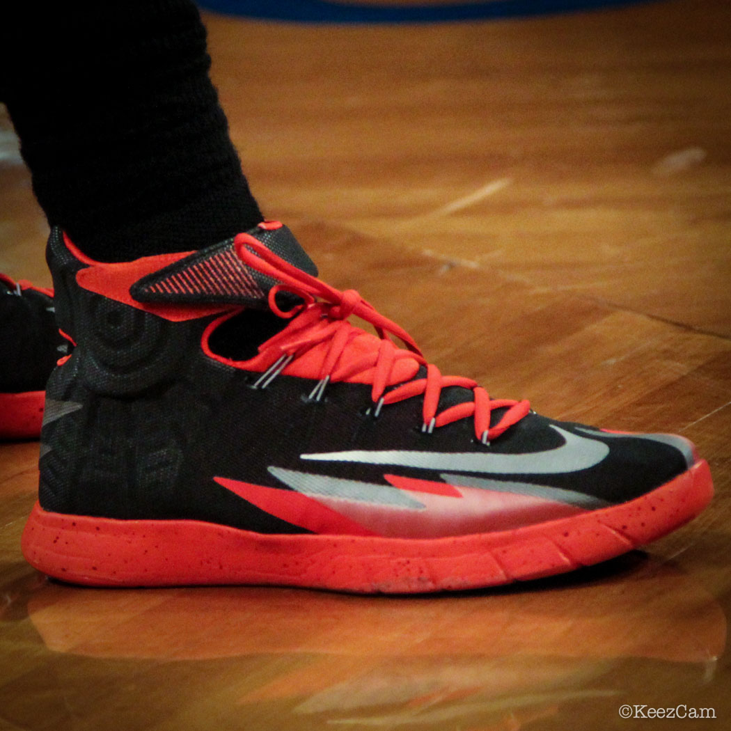 Amir Johnson wearing Nike Zoom HyperRev (1)