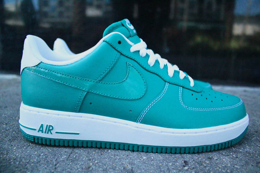 all turquoise air force ones