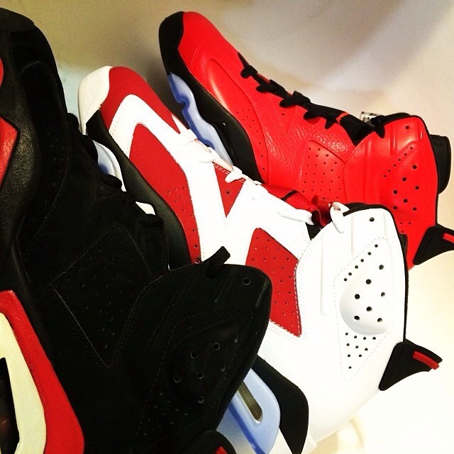 Ace Hood Picks Up Air Jordan 6 Retro Carmine & Infrared23