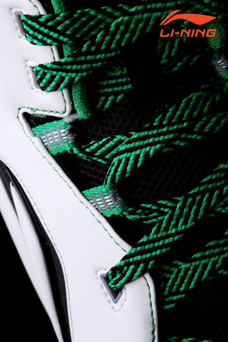 Li-Ning Shaq Zone White Green Black Celtics