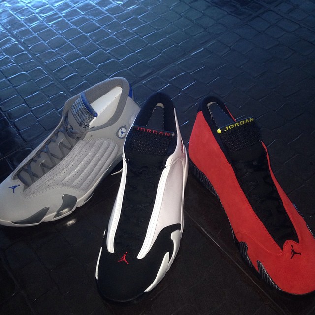 Warren Sapp Picks Up Air Jordan XIV 14 Retros