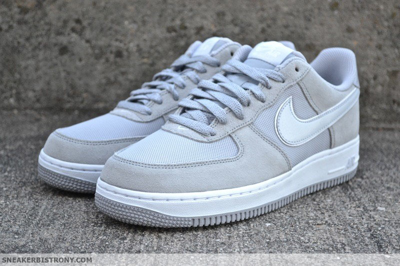 grey nike air force 1 low