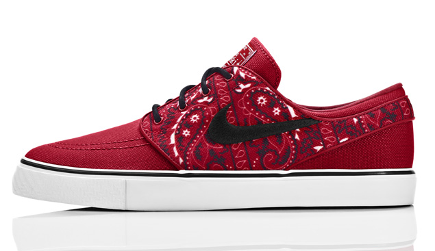 bandana print nikes