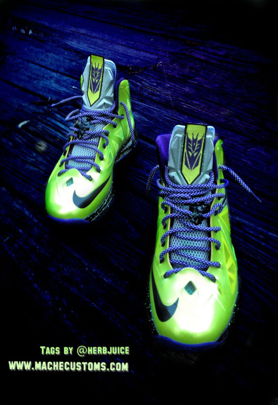 Nike LeBron X Devastator by Mache Custom Kicks (4)