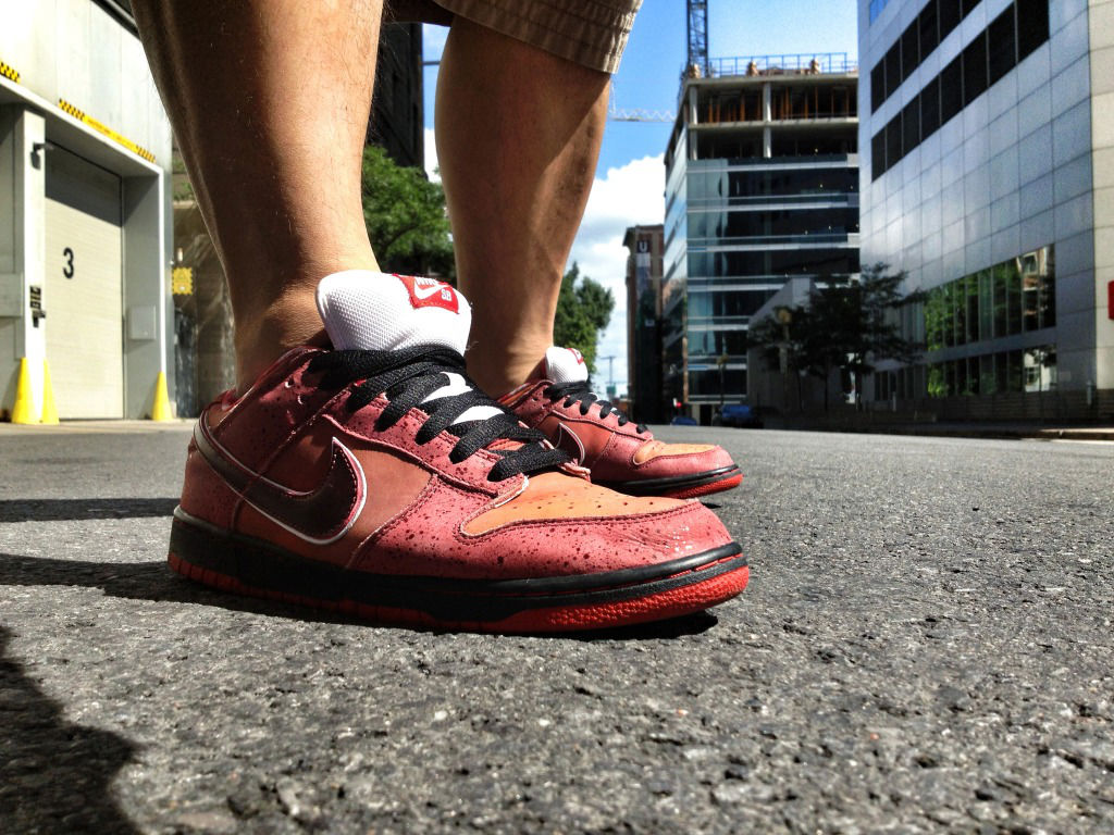 Spotlight // Forum Staff Weekly WDYWT? - 8.10.13 - Nike Dunk Low SB Lobster by Shooter