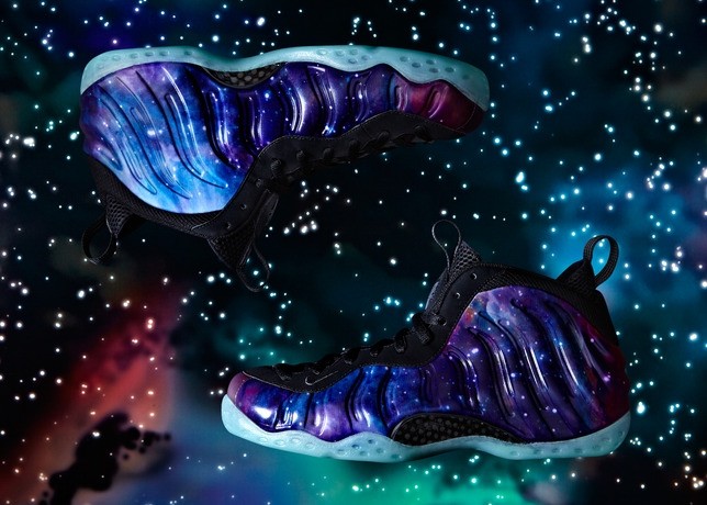 Nike air best sale foamposite one galaxy