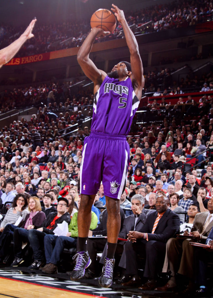 John Salmons wearing adidas adizero Crazy Light 2 Nightmare