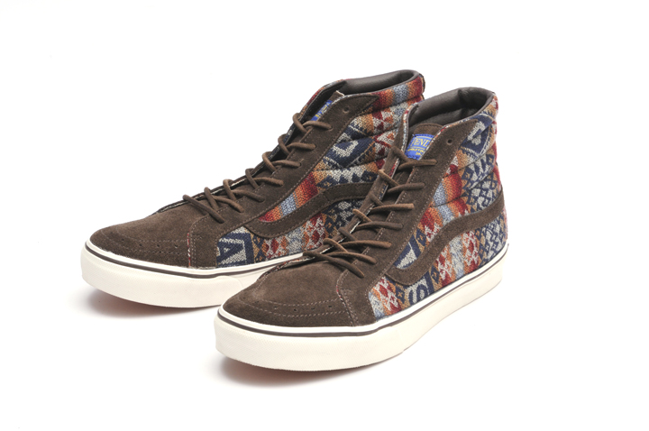 vans pendleton sk8 hi