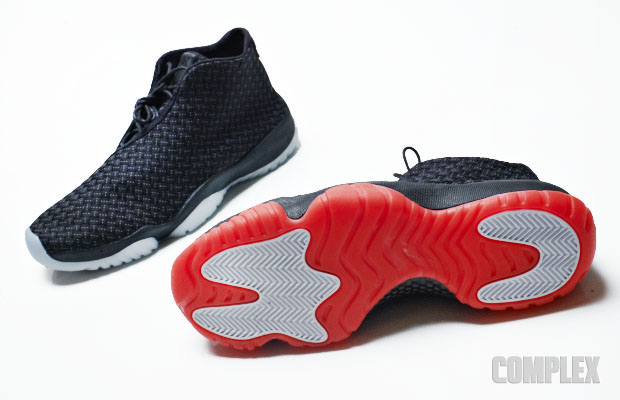 Jordan future cheap red black