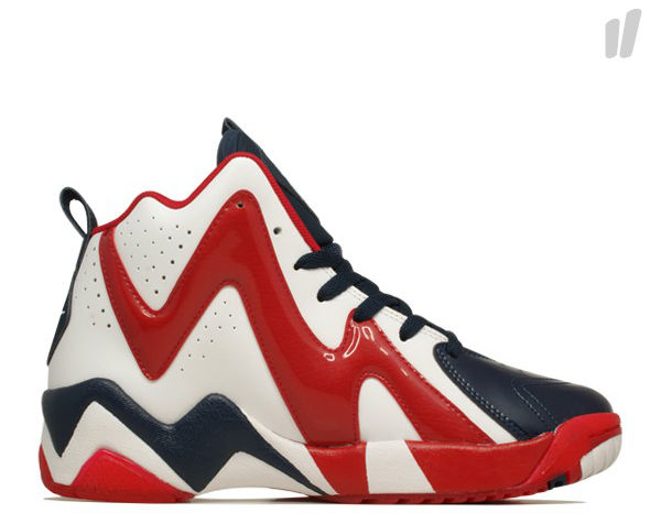 Reebok Kamikaze II White Red Navy V46096 (2)