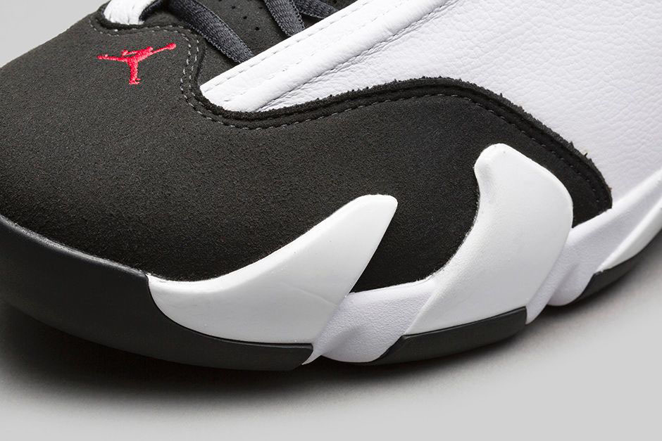 Air Jordan XIV 14 Retro Black Toe Official 487471-102 (4)