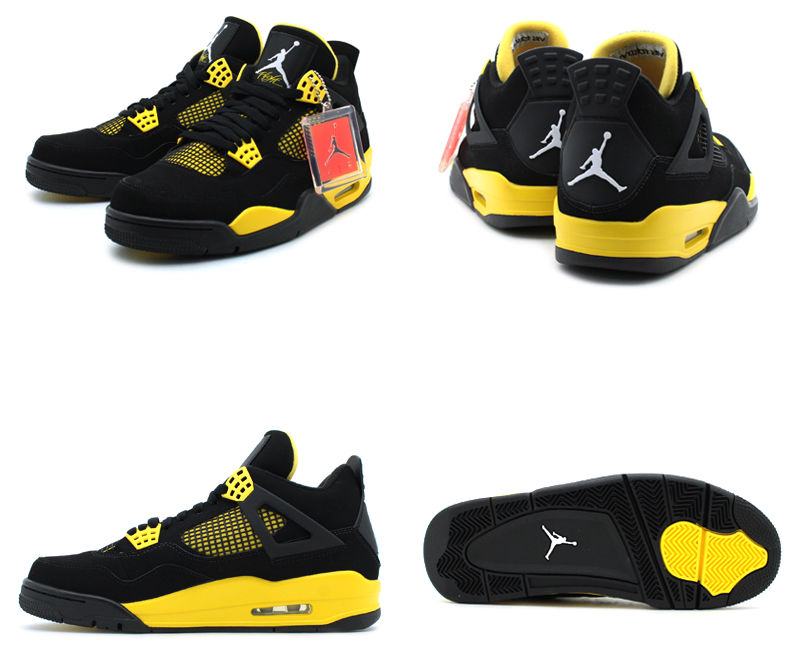 jordan retro 4 thunder