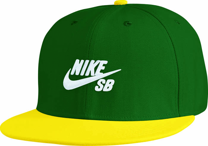 nike sb green hat