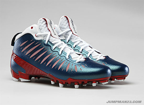 Jordan Super.Fly PE Cleats Andre Johnson Houston Texans (1)