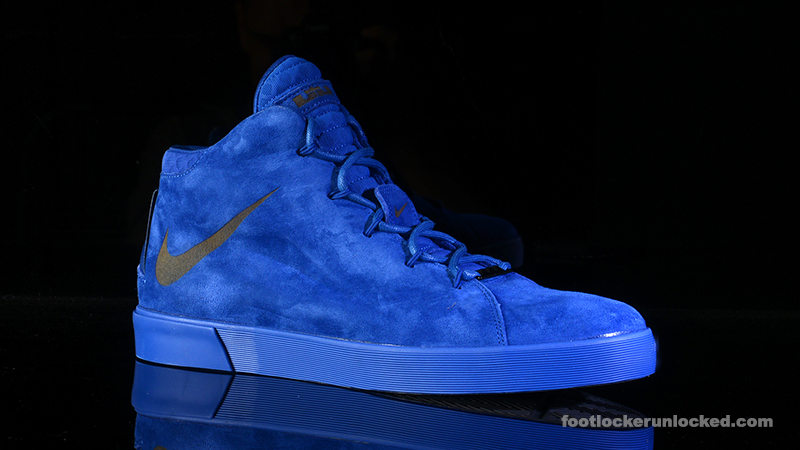 LeBron James' Blue Suede Shoes | Sole 
