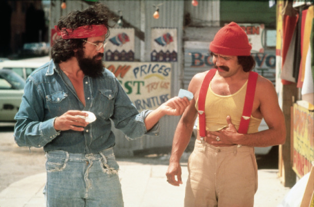 Nike SB Dunk High - "Cheech and Chong" by Todd Bratrud