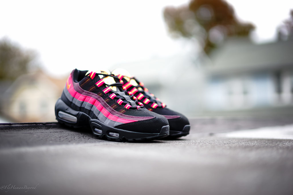 Nike air max 95 rose et on sale noir