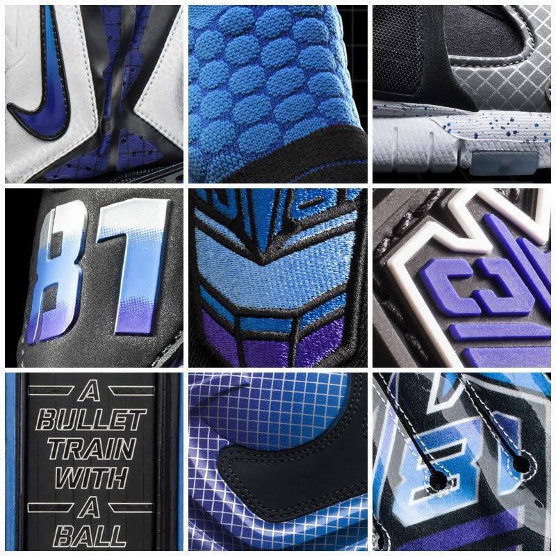 Nike CJ81 Logo Pullover Hoodie Calvin Johnson Megatron XL Therma Fit BNWT