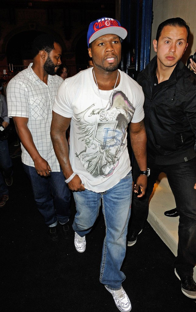 50 Cent Wears Nike Air Force 1 Low 'Digi-Camo' | Sole Collector