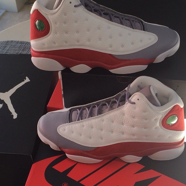 Fat Joe Picks Up Air Jordan XIII 13 Grey Toe