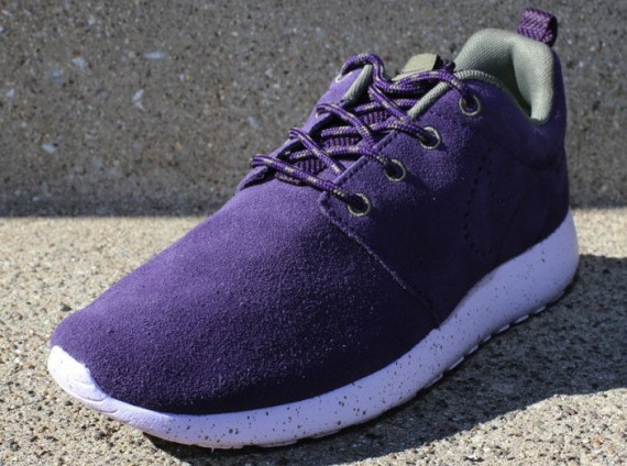 Nike Wmns Roshe Run Suede Purple Dynasty Sole Collector