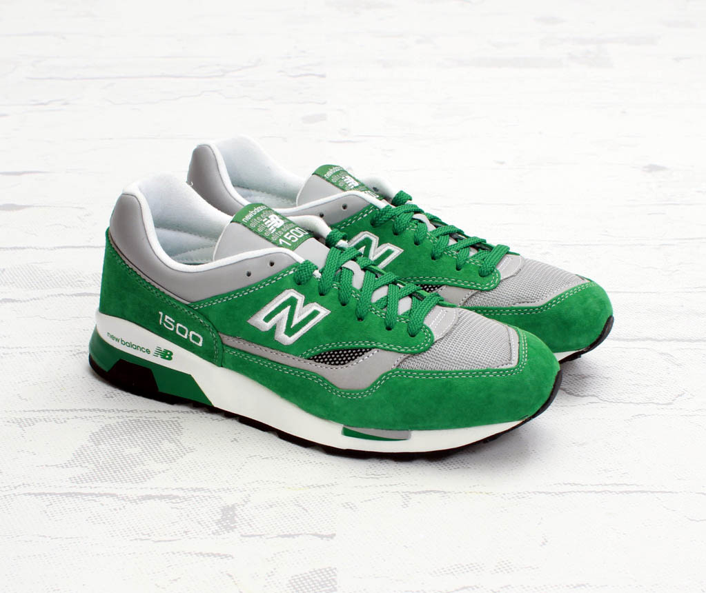 New balance sales green grey